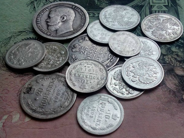оценка монет царской россии серебрянные