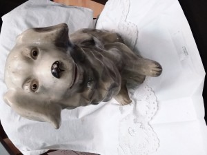 гипсовая фигура собаки первая половина 20 века цена 3000 р