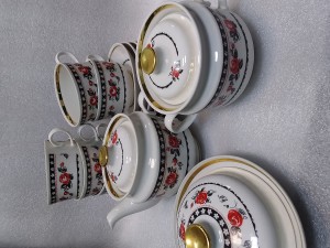 Сервиз чайный СССР Тернопольский завод 15 предметов 1980 год .Цена 2500 руб