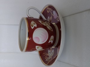 Чайная пара ,, Розовая слива ,, Вербилки 1960 год. Цена 1250 руб.