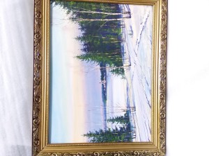 Картина ,, Зимний пейзаж ,, Цена 3500 руб.