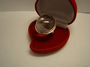 Кольцо с кварцем, 925 пробы, масса 21гр, размер 20, 3500 рублей